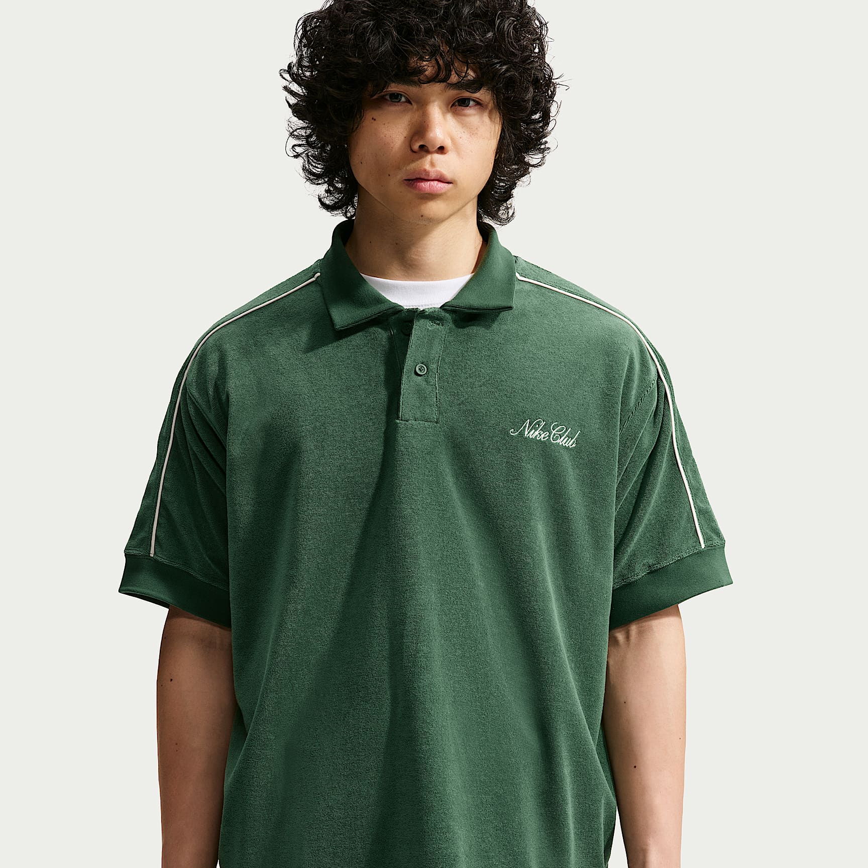 Nike Sportswear Club Men's French Terry Polo. Nike.com